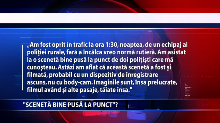 Sceneta bine pusa la punct?