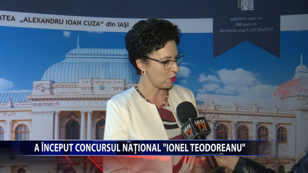 A INCEPUT CONCURSUL NATIONAL „IONEL TEODOREANU”