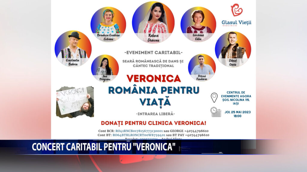 CONCERT CARITABIL PENTRU „VERONICA”