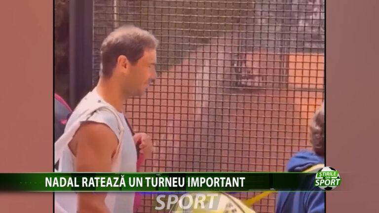 NADAL RATEAZA UN TUREU IMPORTANT