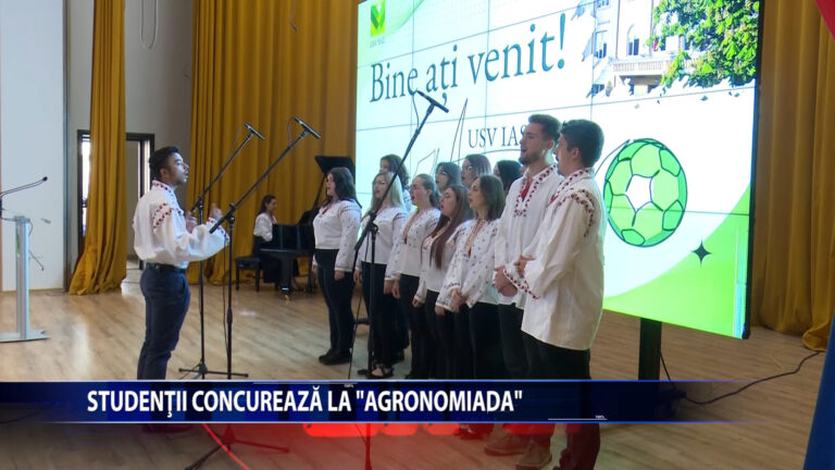 STUDENTII CONCUREAZA LA „AGRONOMIADA”