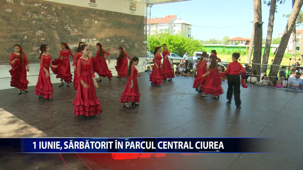1 iunie, sarbatorita in Parcul central din Ciurea