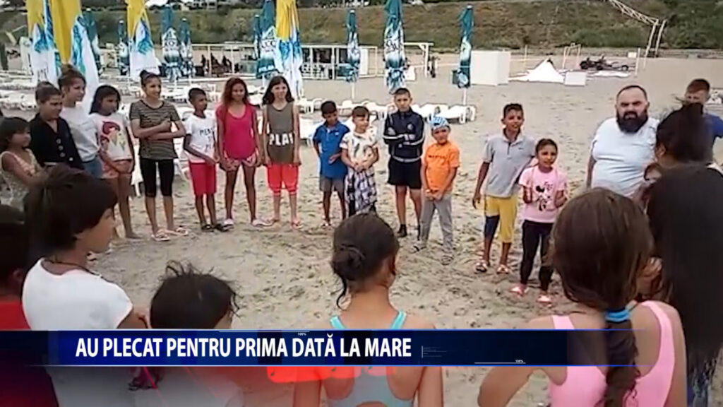 AU PLECAT PENTRU PRIMA DATA LA MARE