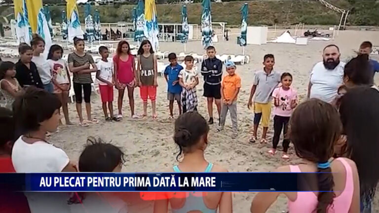 AU PLECAT PENTRU PRIMA DATA LA MARE
