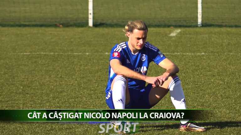 CAT A CASTIGAT NICOLO NAPOLI LA CRAIOVA?