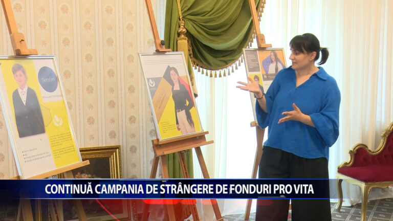 CONTINUA CAMPANIA DE STRANGERE DE FONDURI PRO VITA