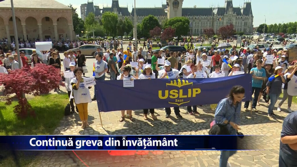 CONTINUA GREVA DIN INVATAMANT
