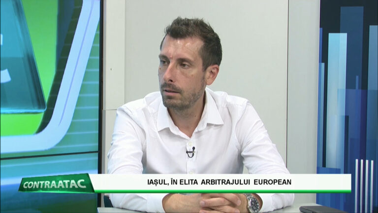 CONTRAATAC / IAȘUL, ÎN ELITA ARBITRAJULUI EUROPEAN