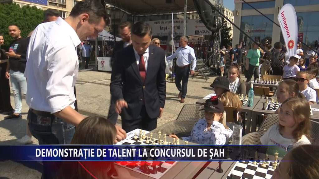 DEMONSTRATIE DE TALENT LA CONCURSUL DE SAH