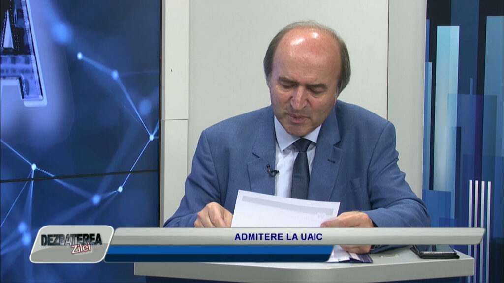 DEZBATEREA ZILEI / ADMITERE LA UAIC