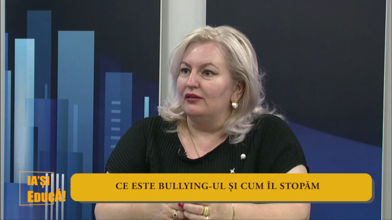 IA`ȘI EDUCĂ / STOP BULLYING