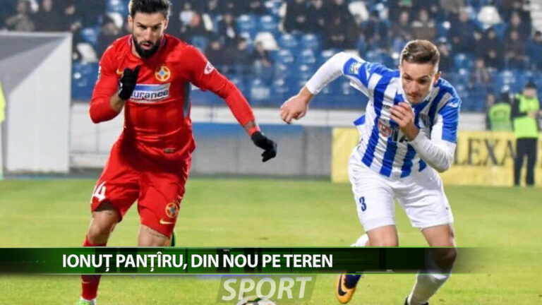 IONUT PANTIRU, DIN NOU PE TEREN