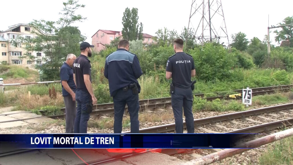 Lovit mortal de tren