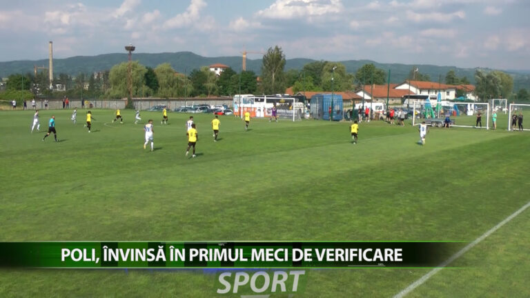POLI INVINSA IN PRIMUL MECI DE VERIFICARE