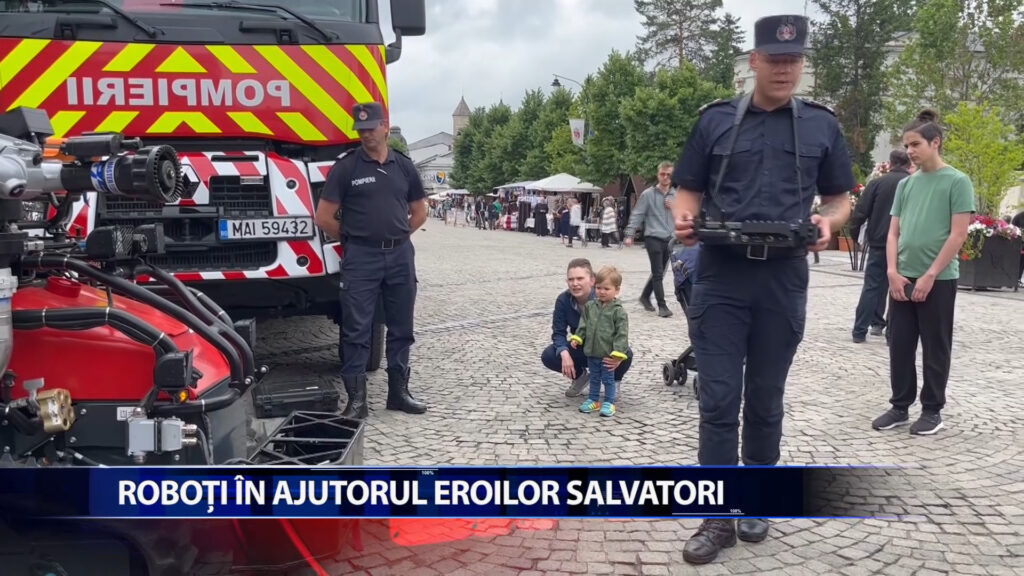 Roboti in ajutorul eroilor salvatori