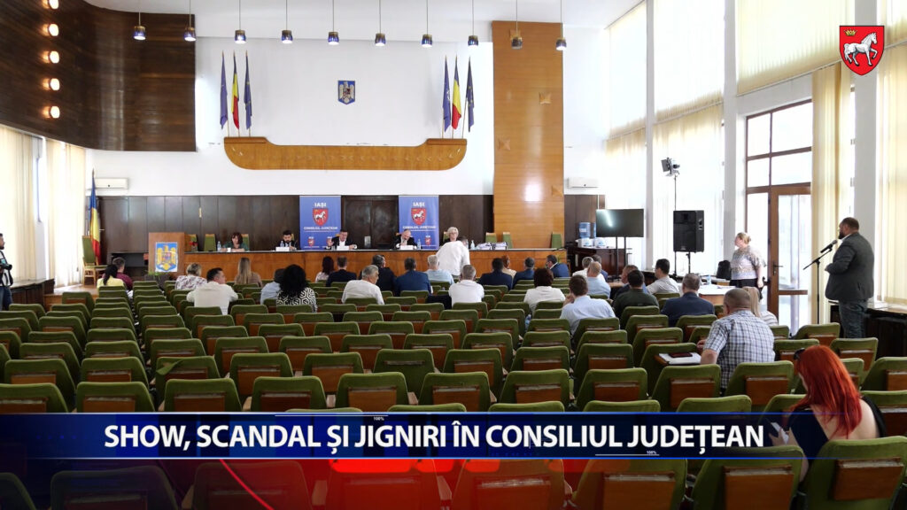 SHOW, SCANDAL SI JIGNIRI IN CONSILIUL JUDETEAN