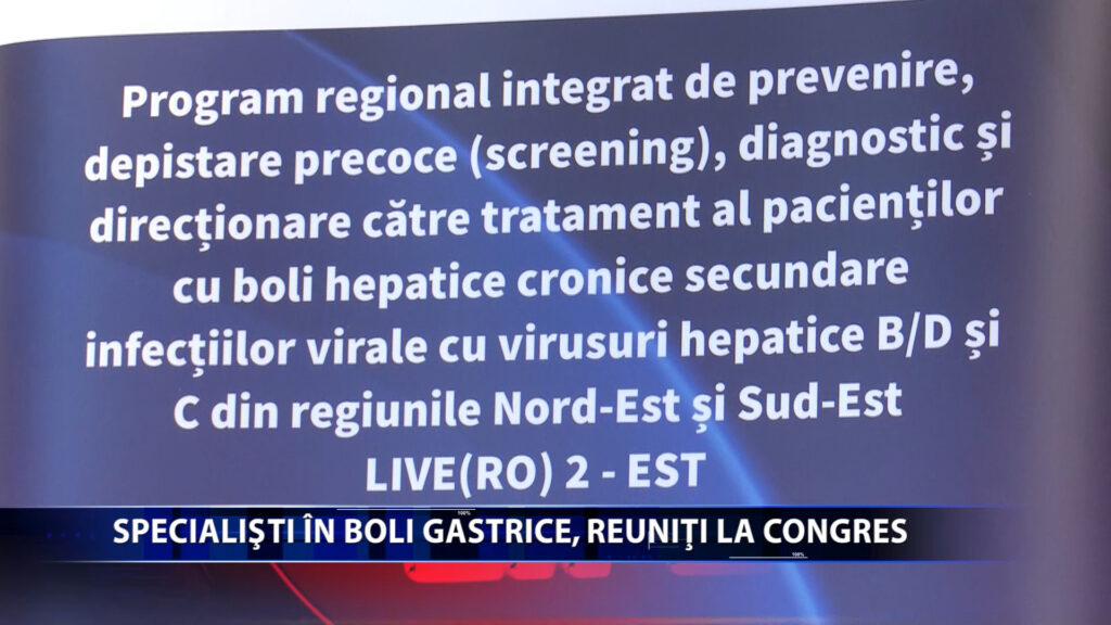 Specialisti in bolile gastrice, reuniti la congres