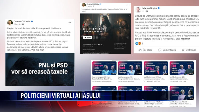 Politicienii virtuali ai Iasului