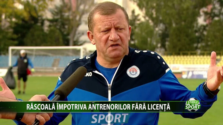 RASCOALA IMPOTRIVA ANTRENORILOR FARA LICENTA