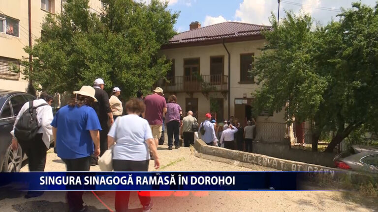 SINGURA SINAGOGA RAMASA IN DOROHOI
