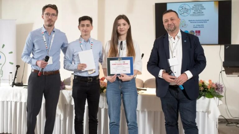 Două echipe de studenți de la Hidrotehnică, TUIASI, pe podiumul competiției naționale de creare de hărți digitale – „Map With Us”