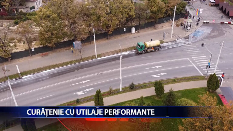 CURATENIE CU UTILAJE PERFORMANTE