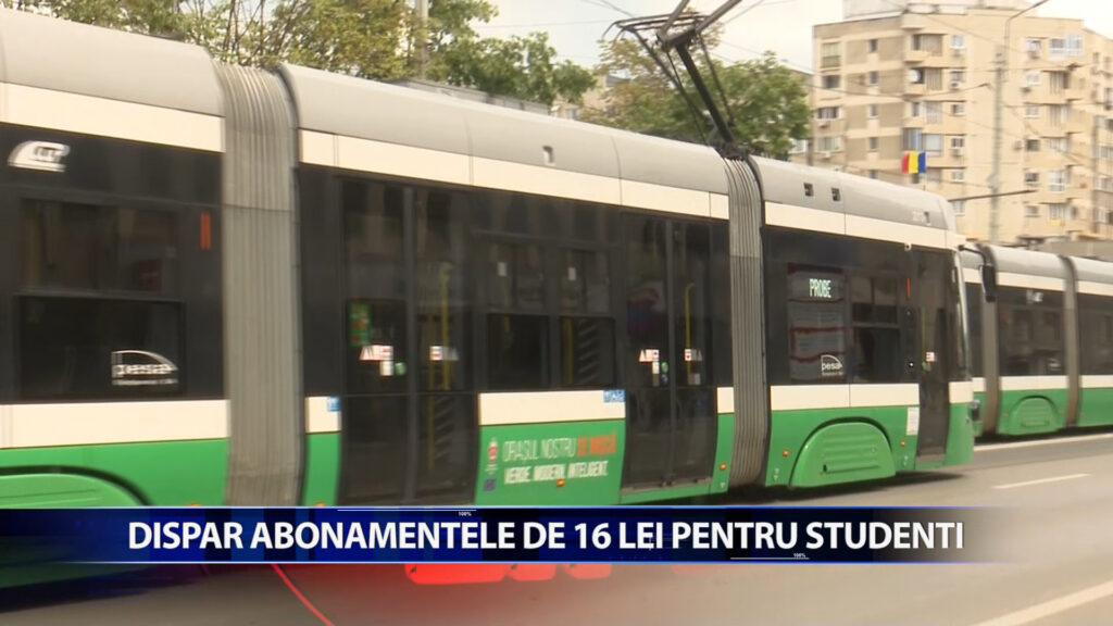 Dispar abonamentele de 16 lei pentru studenti