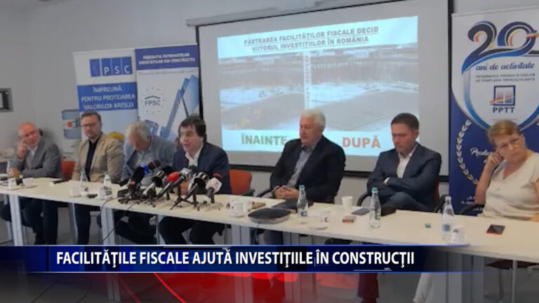 Facilitatile fiscale ajuta investitiile in constructii