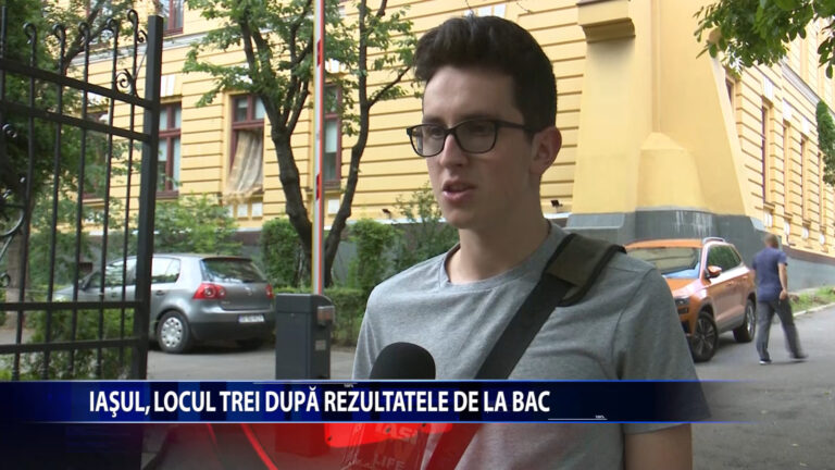 Iasul, locul trei dupa rezultatele de la BAC