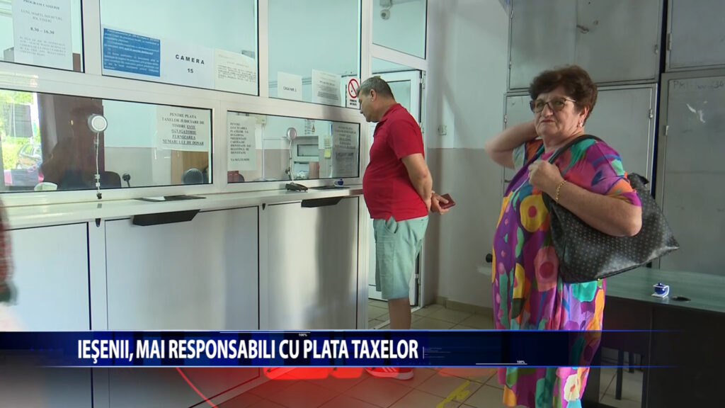 Iesenii, mai responsabili cu plata taxelor