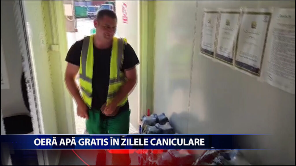 OFERA APA GRATIS IN ZILELE CANICULARE