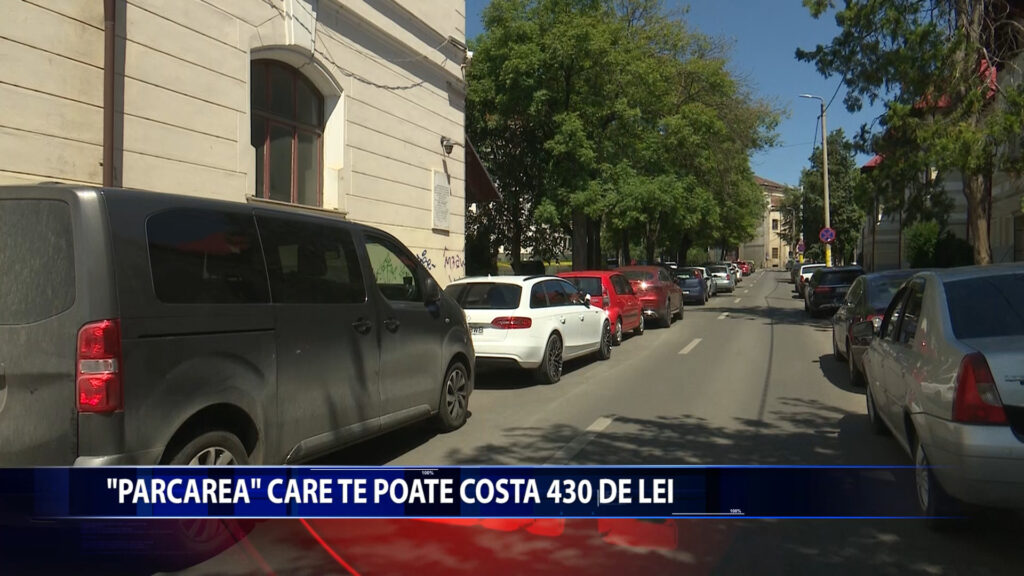 „Parcarea” care te poate costa 430 de lei