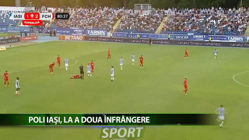 POLI IASI, LA A DOUA INFRANGERE