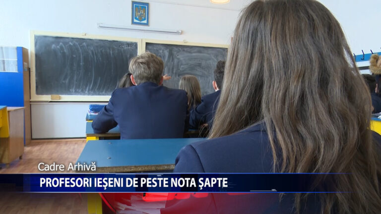 PROFESORI IESENI DE PESTE NOTA SAPTE
