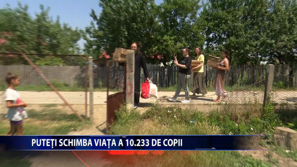 PUTETI SCHIMBA VIATA A 10.233 DE COPII
