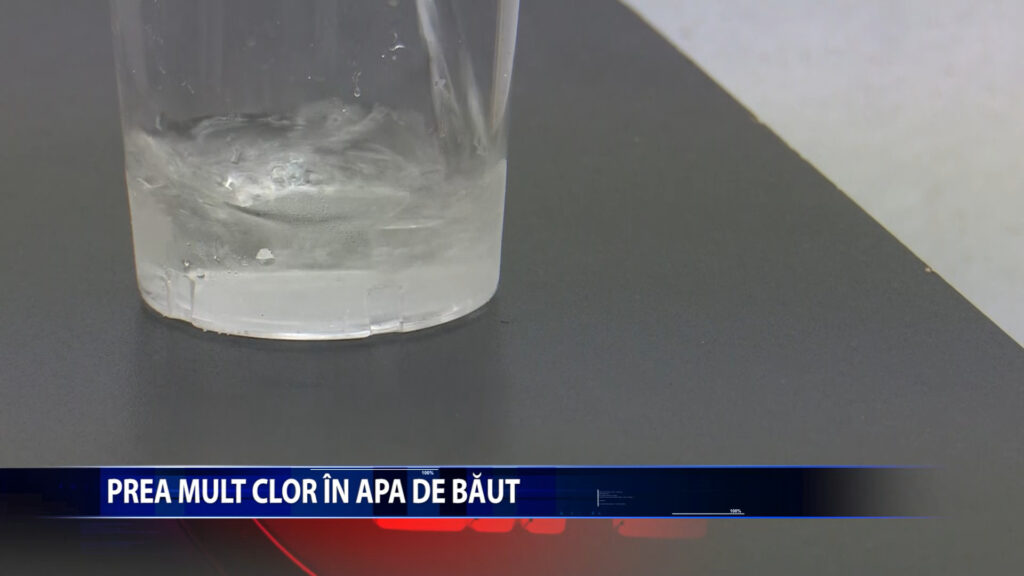 Prea mult clor in apa de baut!