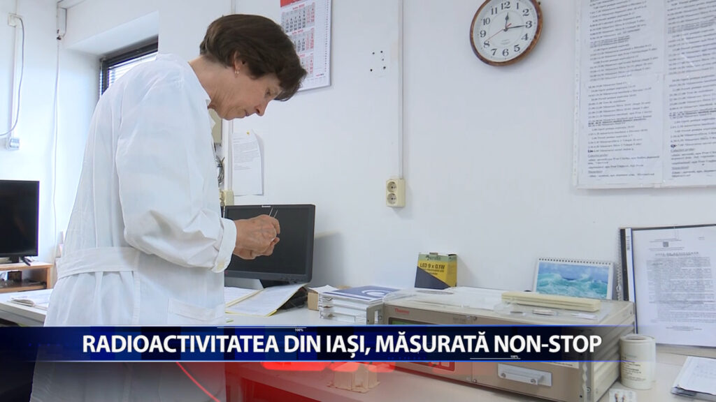 Radioactivitatea din Iasi, masurata non-stop