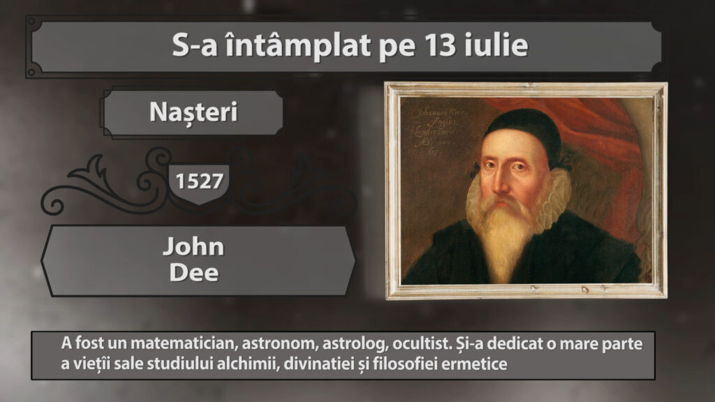 S-A ÎNTÂMPLAT PE 13 IULIE