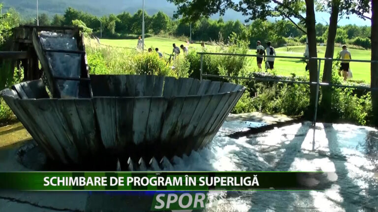 SCHIMBARE DE PROGRAM IN SUPERLIGA