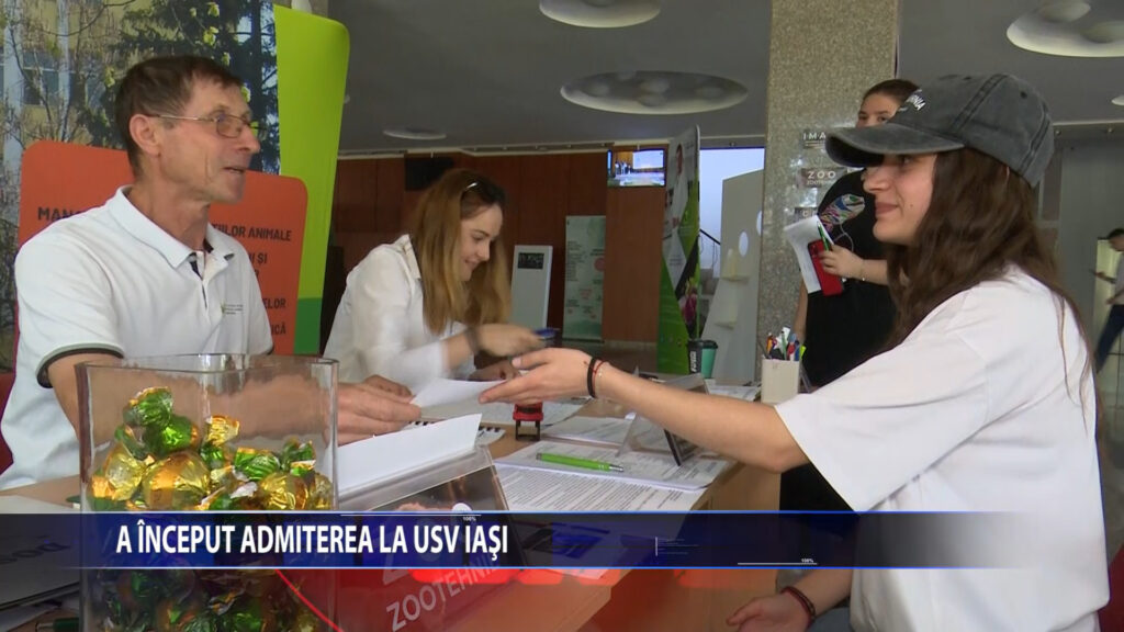 A inceput admiterea la USV Iasi