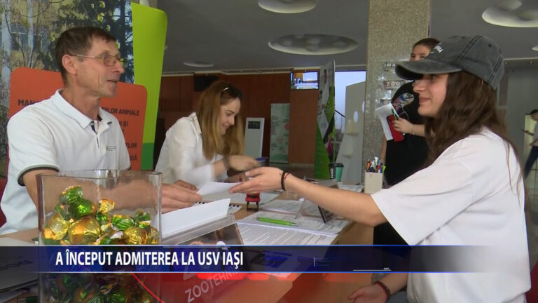 A inceput admiterea la USV Iasi