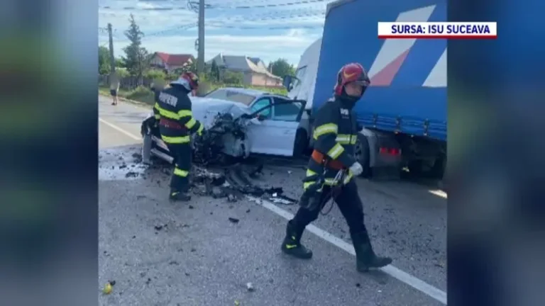 Patru răniţi într-un accident rutier pe E85, la Cumpărătura