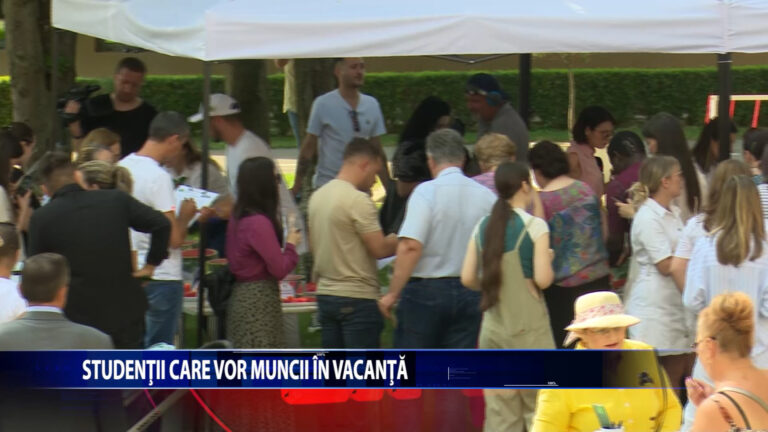 STUDENTII CARE VOR MUNCI IN VACANTA
