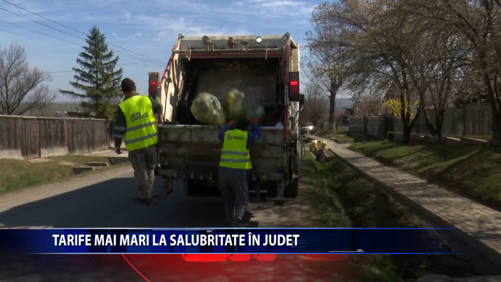 Tarife mai mari la salubritate in judet