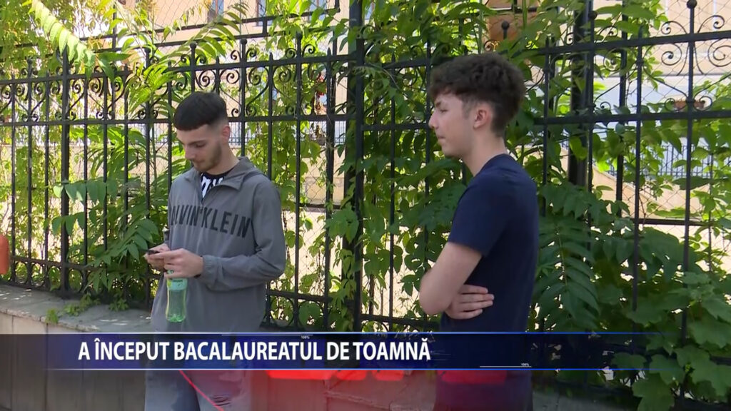 A inceput Bacalaureatul de toamna