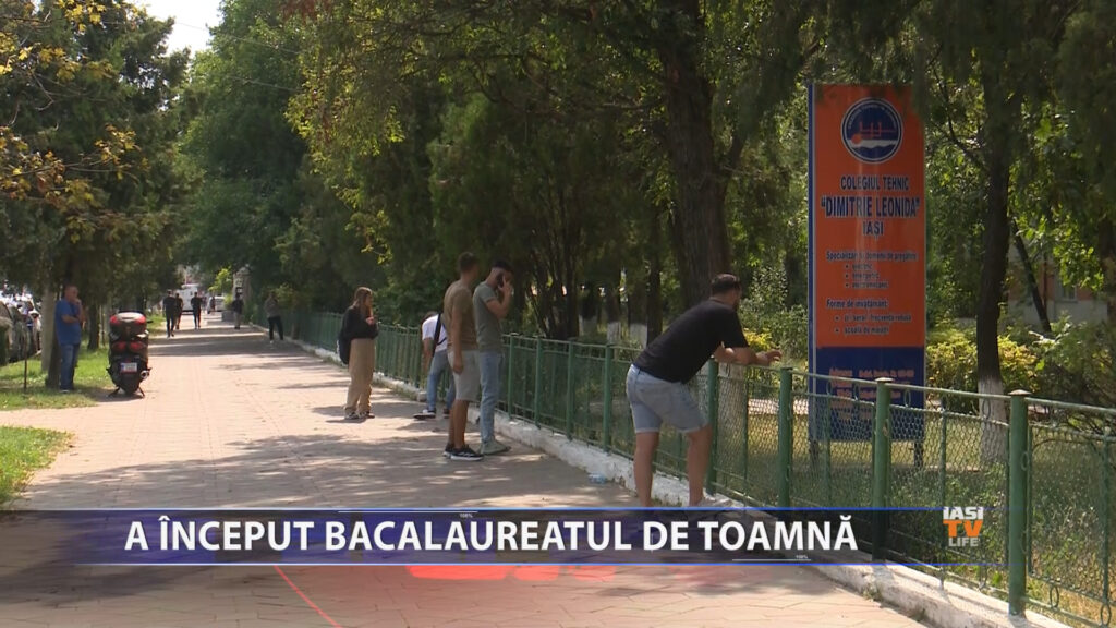 A inceput BACALAUREATUL de toamna