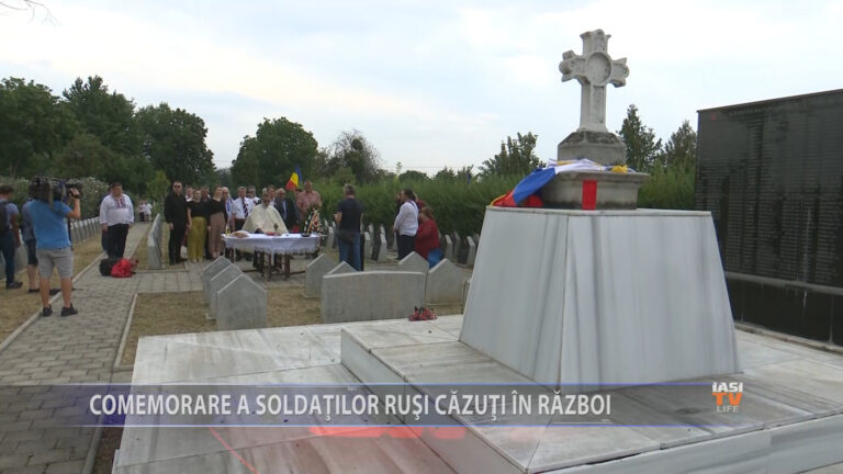 COMEMORARE A SOLDATILOR RUSI CAZUTI IN RAZBOI