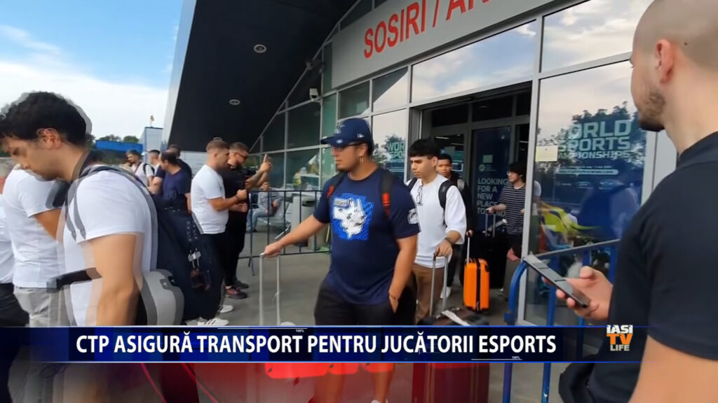 CTP ASIGURA TRANSPORT PENTRU JUCATORII ESPORTS