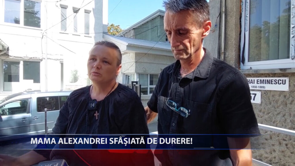 Mama Alexandrei, sfasiata de durere!