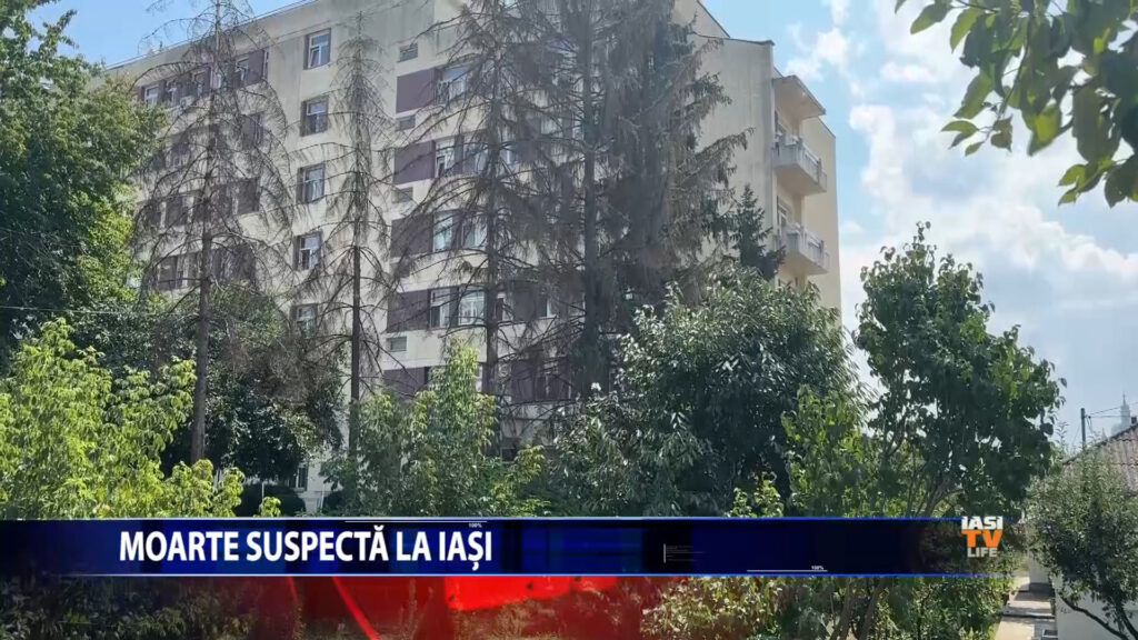 Moarte suspecta la Iasi